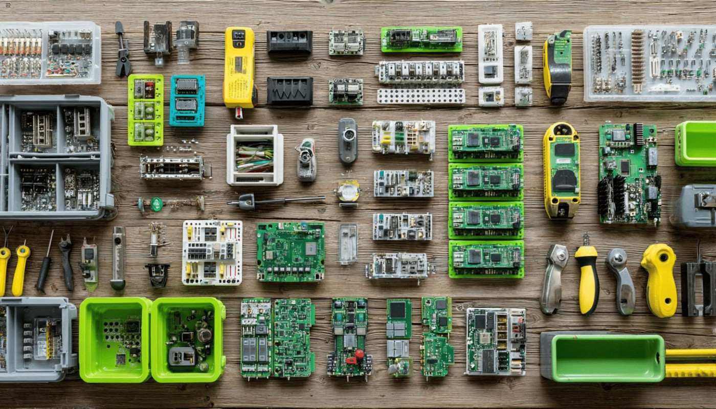 Reciclaje de componentes electrónicos responsabilidad ambiental y tecnología